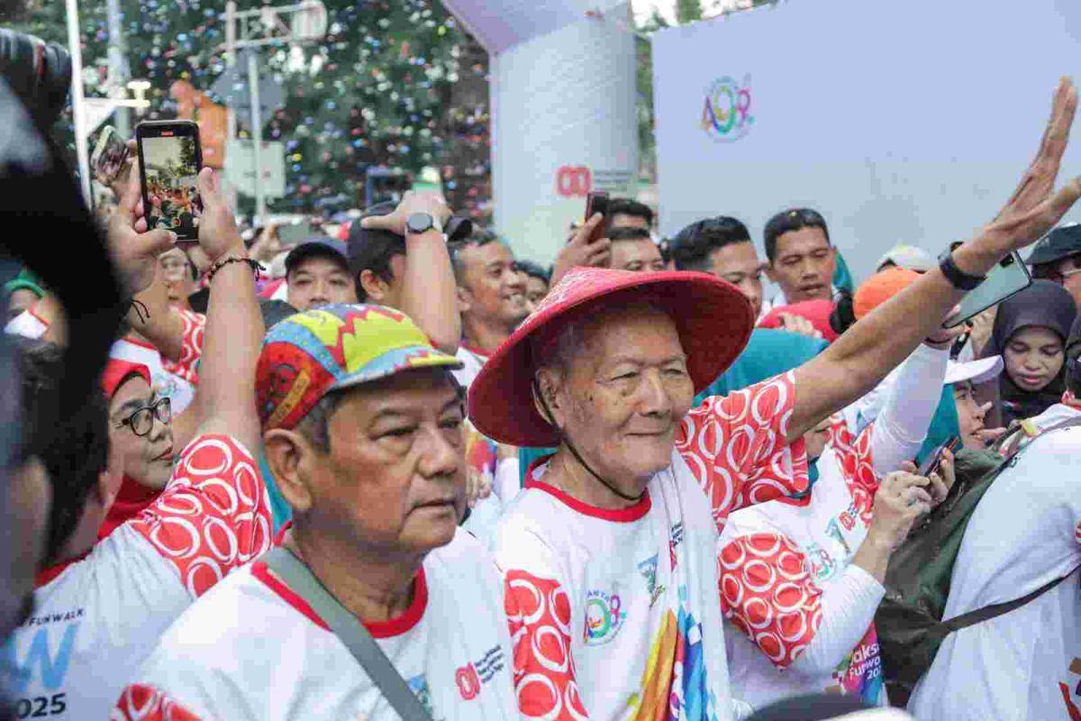 Jakarta Selatan (Jaksel) Funwalk 2025, pada Minggu pagi (14/9/2025).