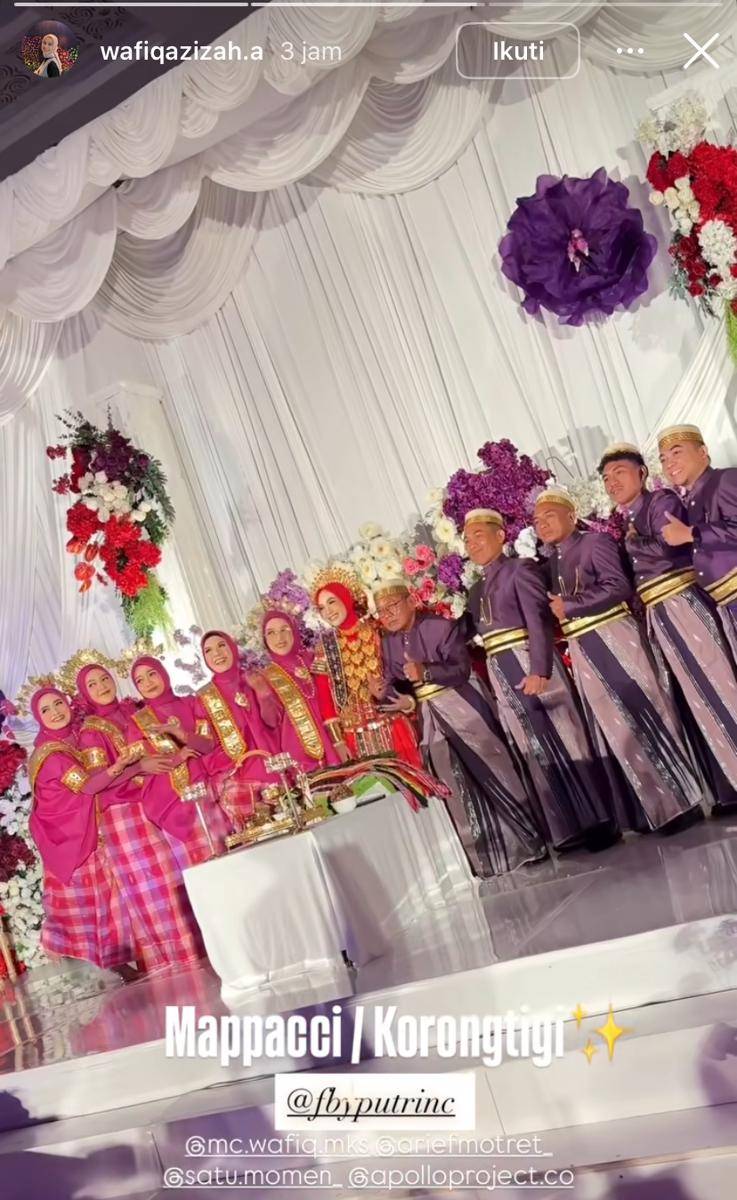 potret Feby Putri jalani tradisi Mappacci 