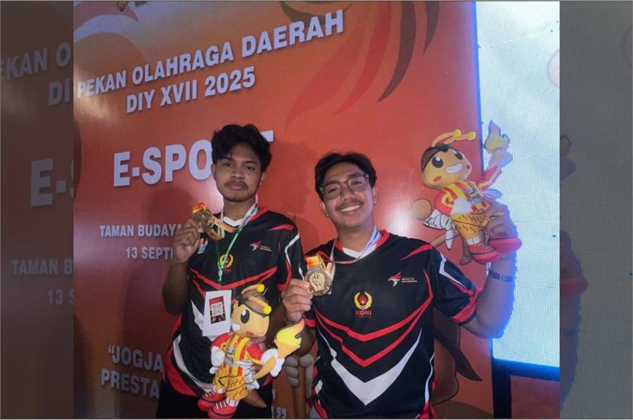 Mahasiswa UPN Veteran Yogyakarta Raih Emas Esports di Porda DIY 2025