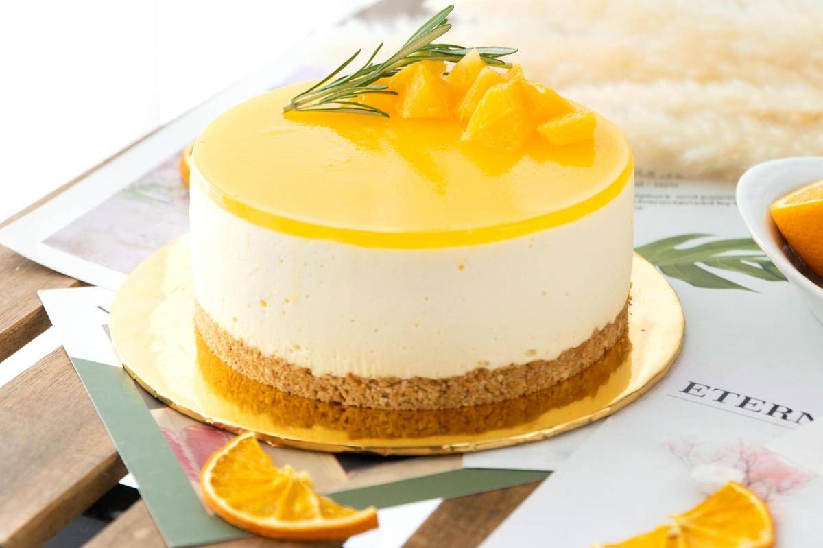 ilustrasi lemon coconut cake 