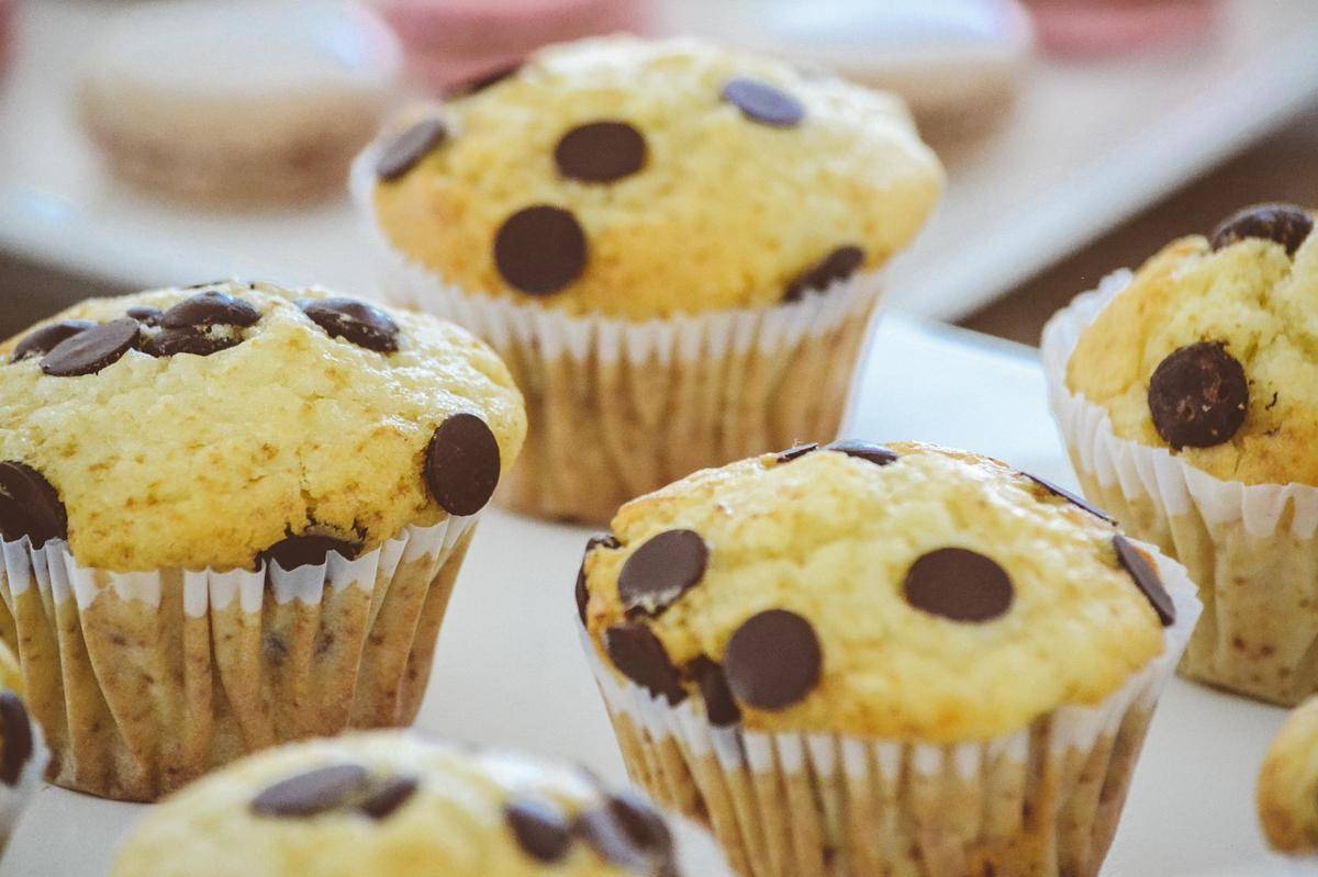 ilustrasi muffin durian choco bliss 