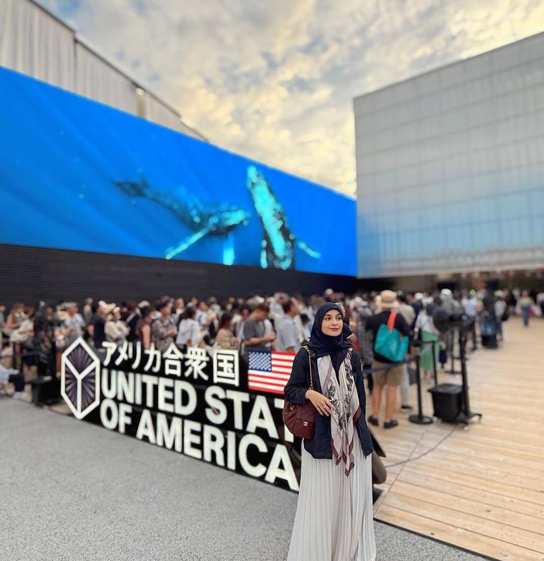 Shireen Sungkar dan Teuku Wisnu ikut World Expo di Jepang