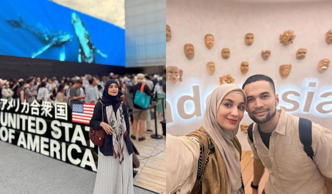 Shireen Sungkar dan Teuku Wisnu ikut World Expo di Jepang