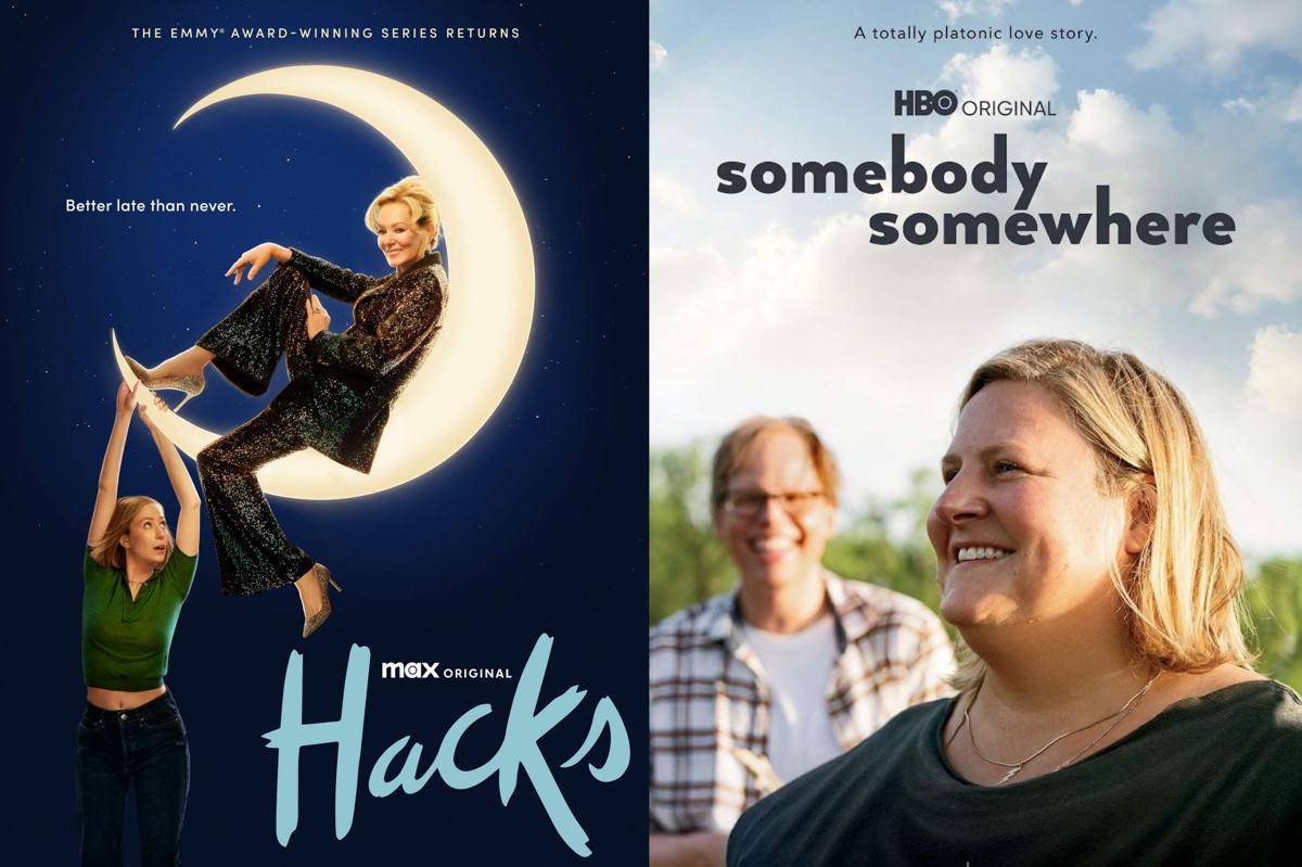 poster serial Hacks dan Somebody Somewhere