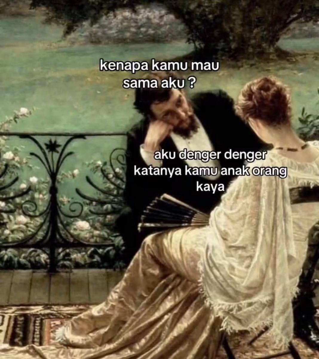meme kocak suara hati