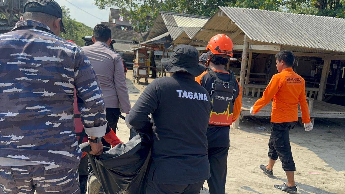 Korban tenggelam di pantai Cibangka ditemukan tewas