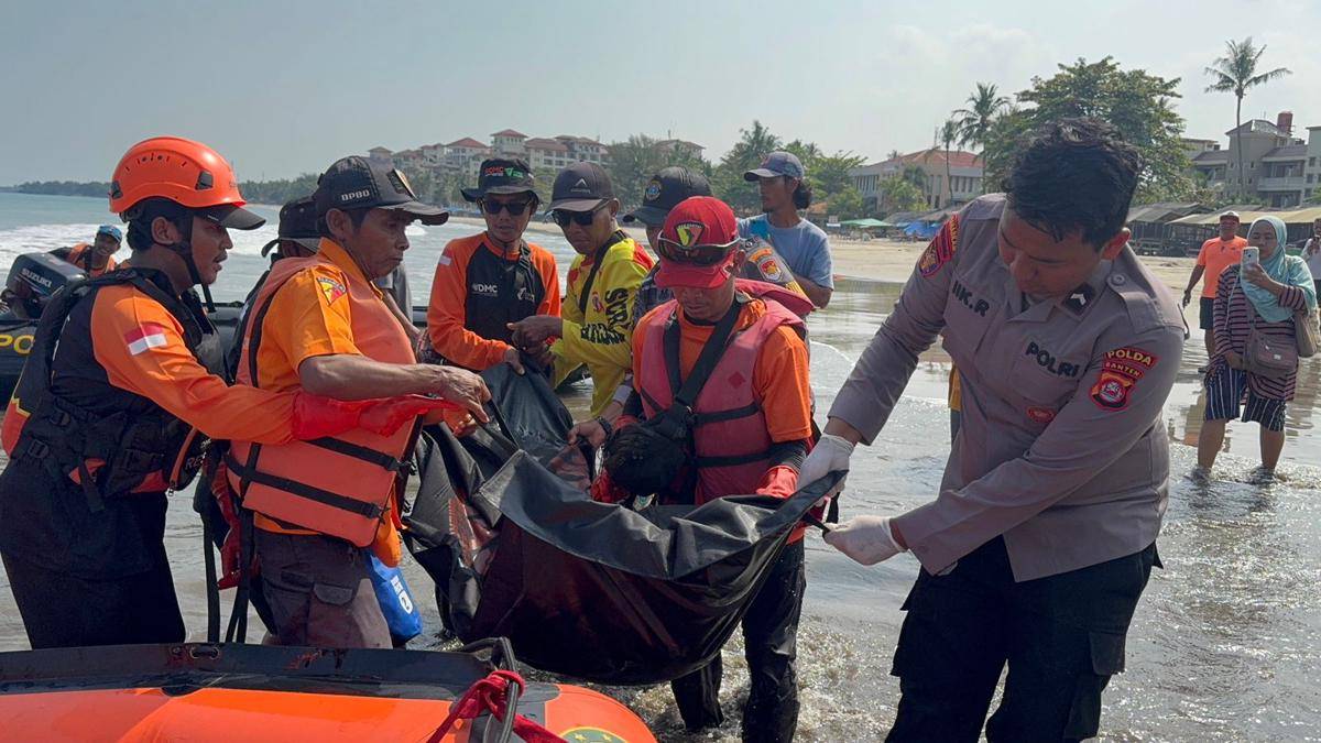 Korban tenggelam di pantai Cibangka ditemukan tewas