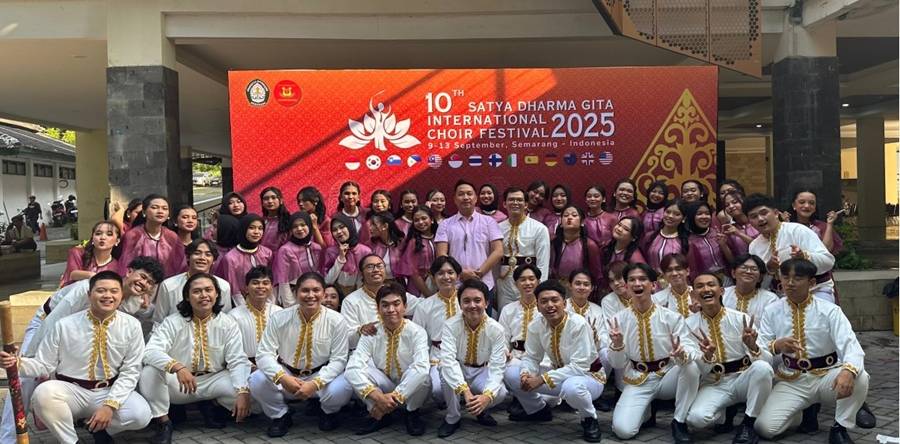 Paduan Suara UPN Veteran Yogyakarta borong empat medali emas dan raih gelar Grand Champion di ajang internasional. (upnyk.ac.id)