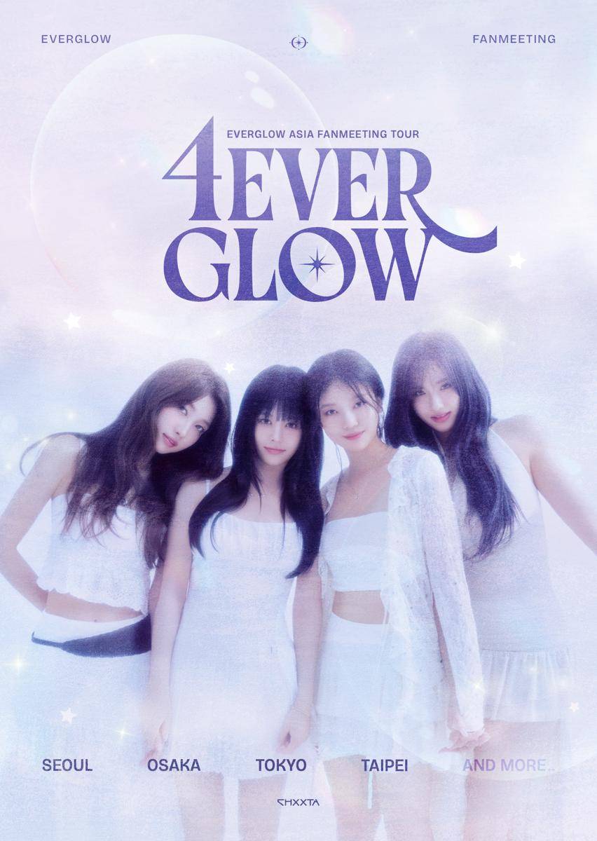 poster tur Asia EVERGLOW (x.com/everglow_offcl)
