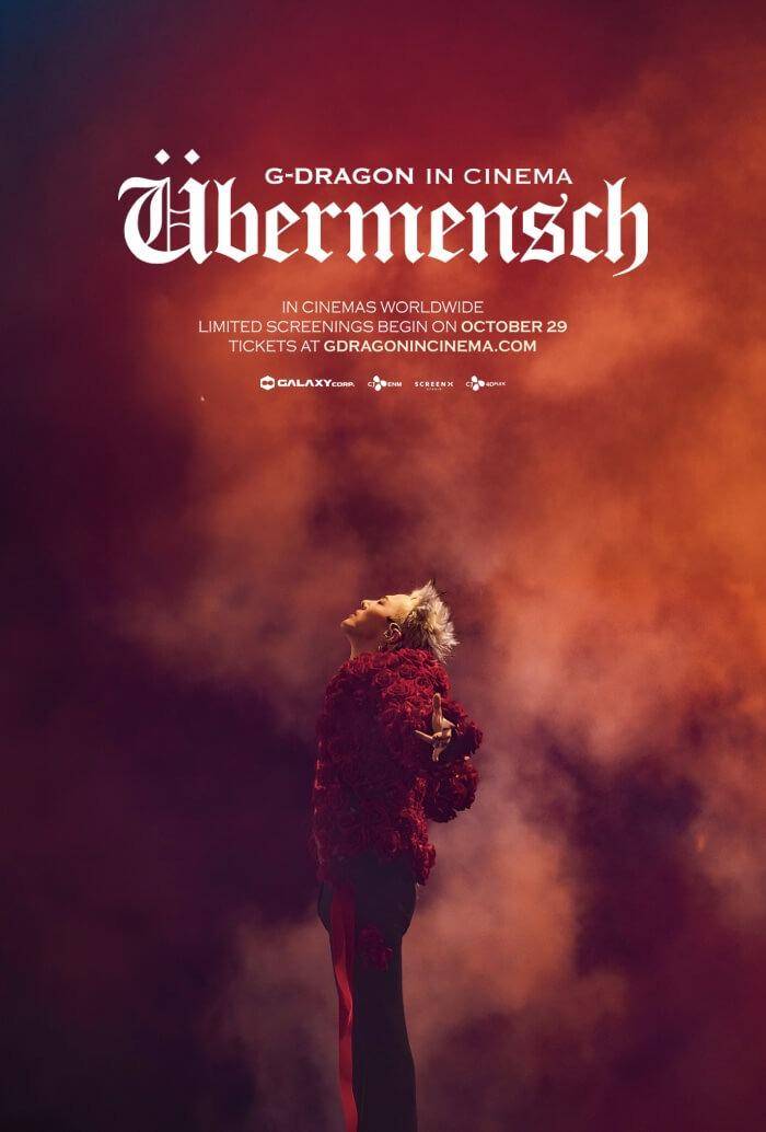 Poster film G-Dragon in Cinema [Ubermensch] (gdragonincinema.com)