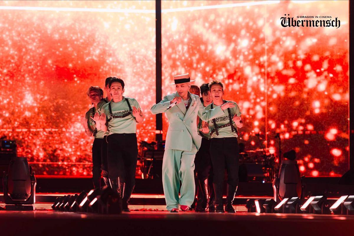 Still cut film G-Dragon in Cinema [Ubermensch] (dok. CJ 4DPLEX via gdragonincinema.com)