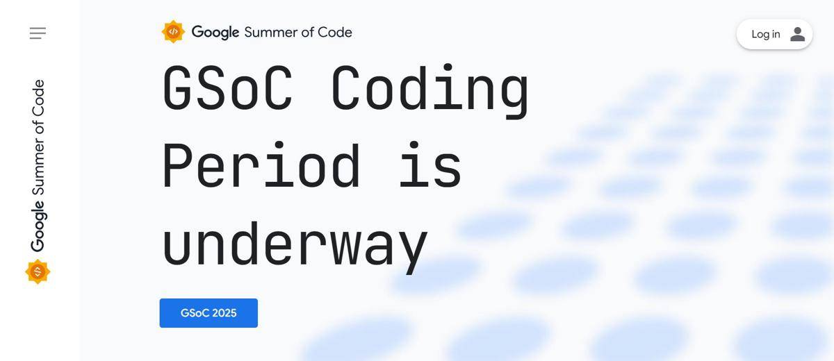 Tangkapan layar Google Summer of Code 
