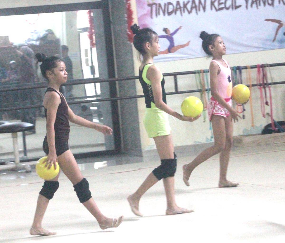 Latihan dari Senam Gymnastik Lampung. (IDN Times/istimewa)