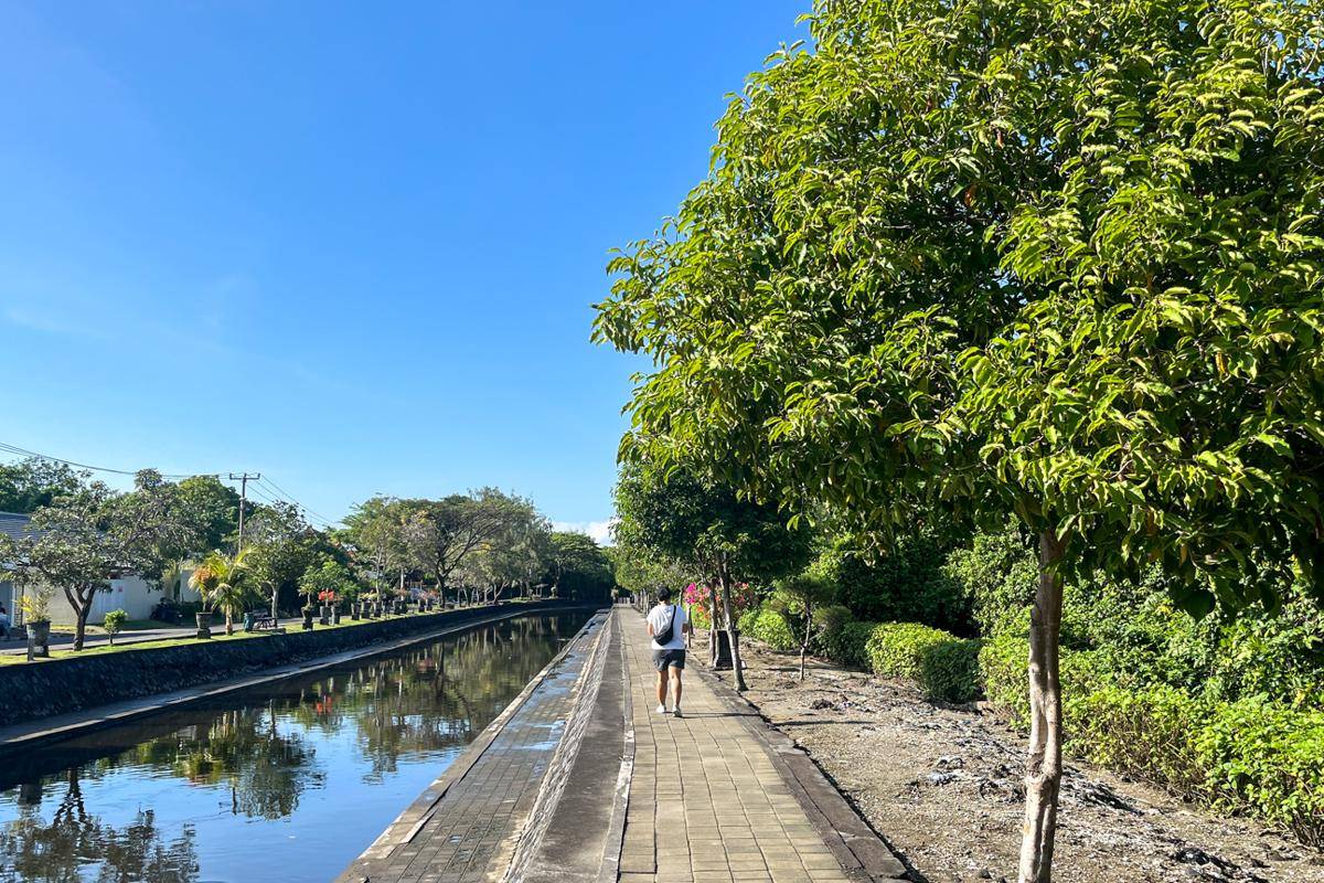 Tukad Loloan Sanur (dok.pribadi/Natalia Indah)