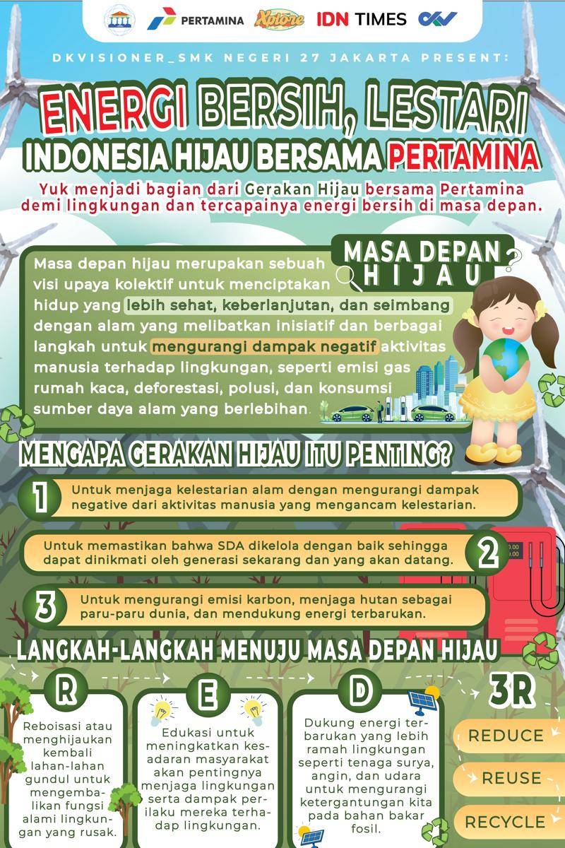 [RUBRIK] PERTAMINA : ENERGI BERSIH, LESTARI