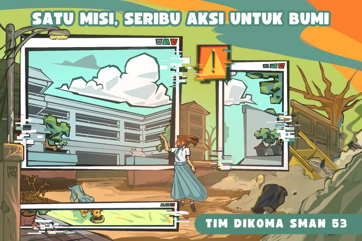 IDN Times Xplore/Satu Misi, Seribu Aksi Untuk Bumi_SMAN 53 JAKARTA