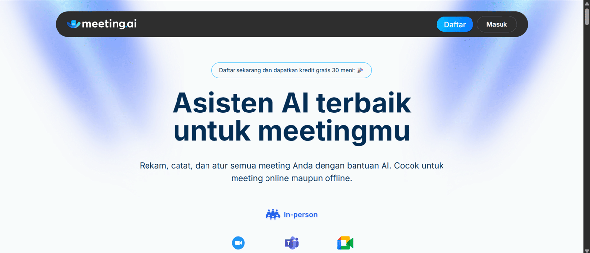 Meeting AI