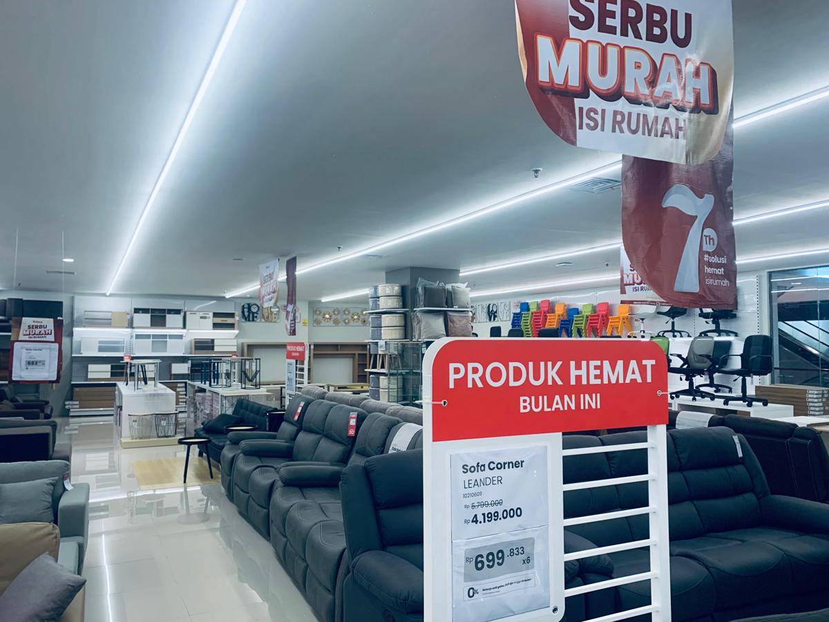 Selma, store furniture grup Kawan Lama hadir di Plaza Medan Fair sejak 13 September 2025 (IDN Times/Indah Permata Sari)