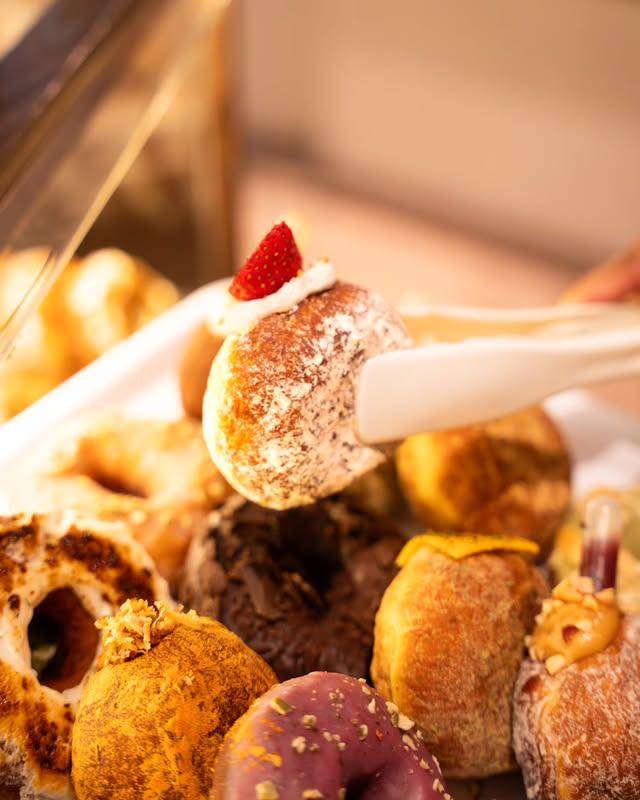 Potret menu donat di Fore Donut 
