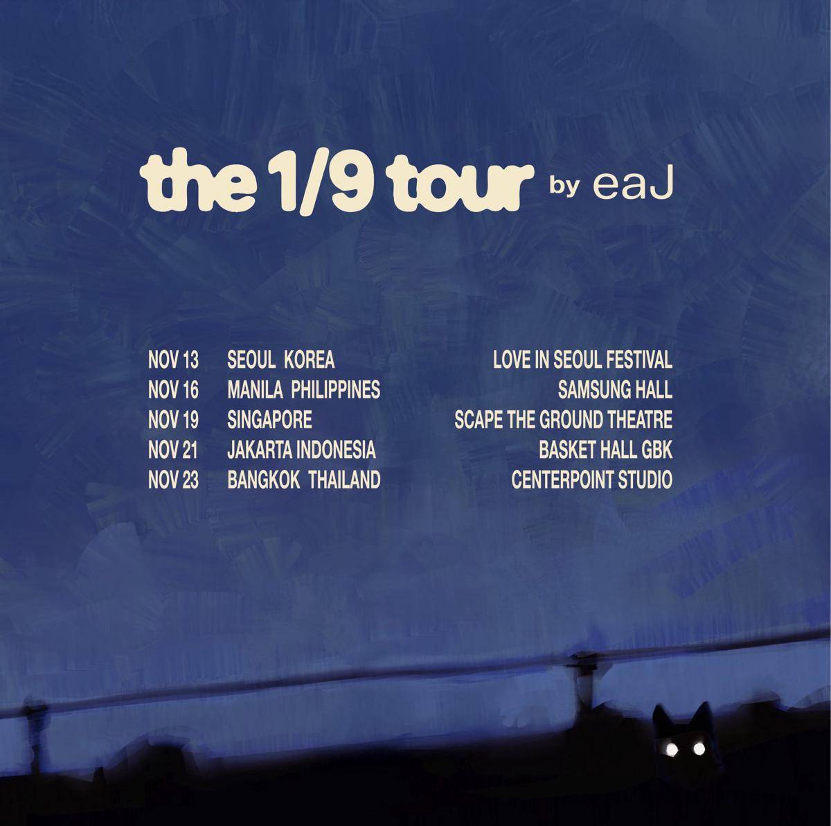 the 1/9 tour by eaJ
