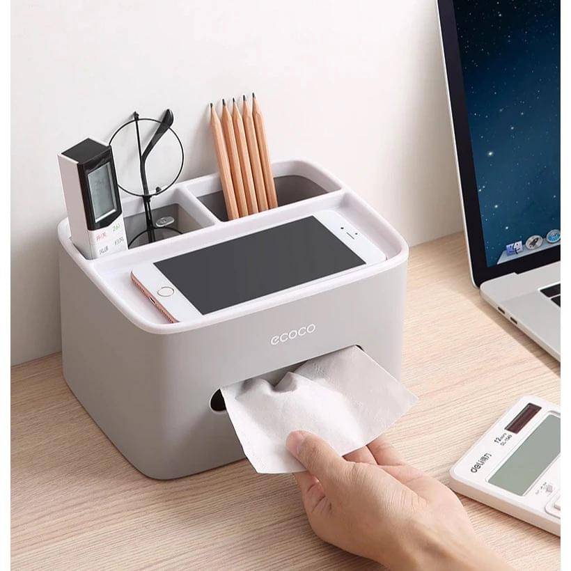 Ecoco Desktop Tissue Box
