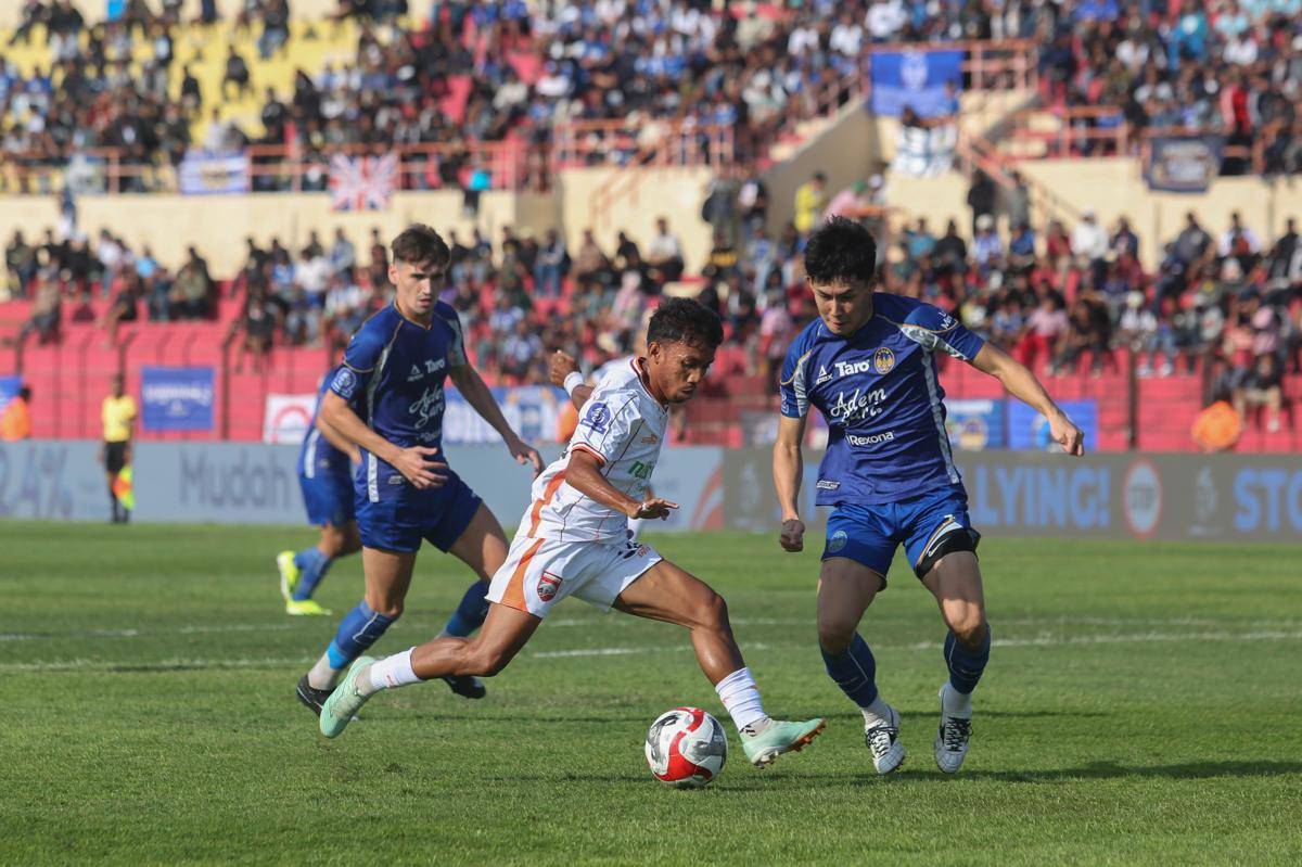 Borneo FC Samarinda menang atas PSIM Yogyakarta dengan skor 3-1