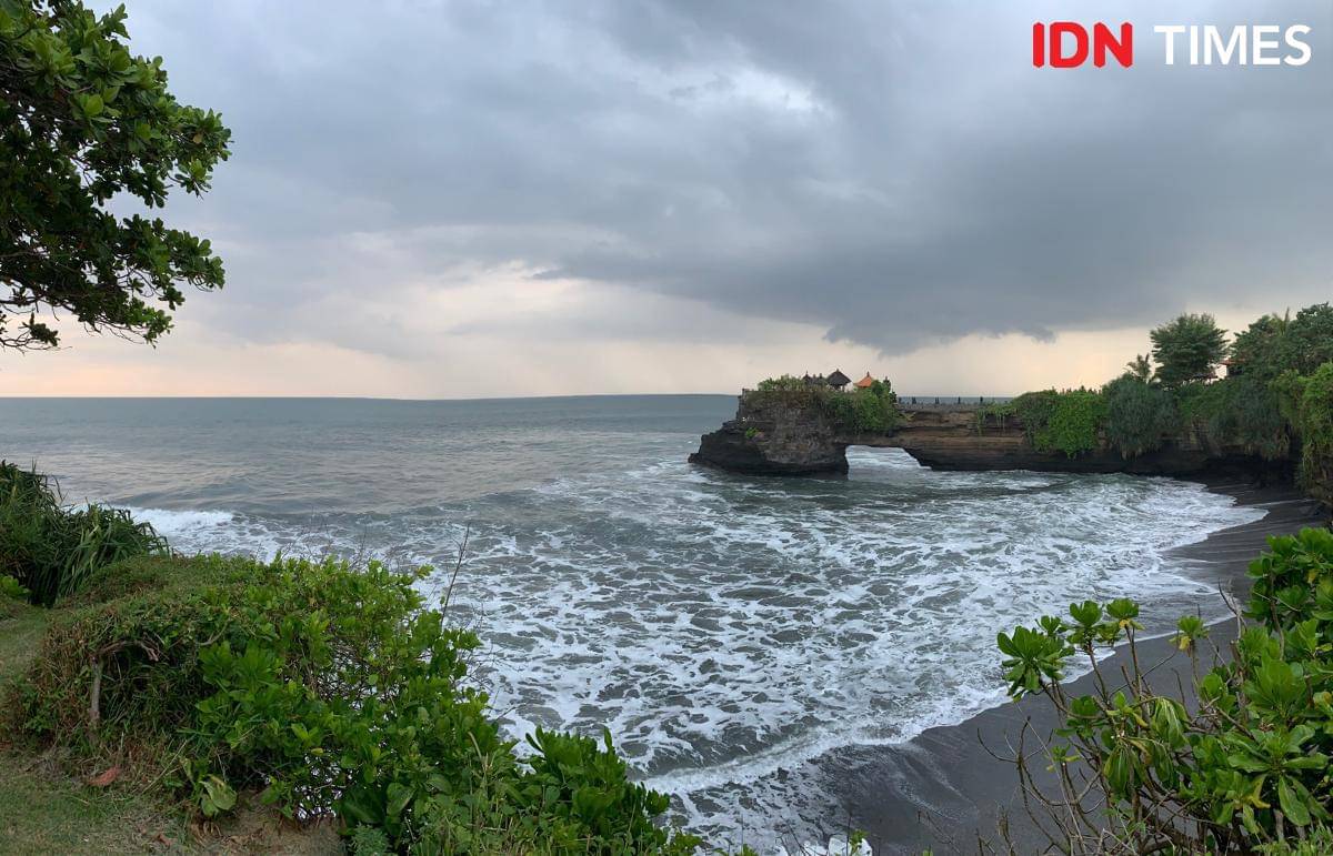 Potret pantai di Bali  