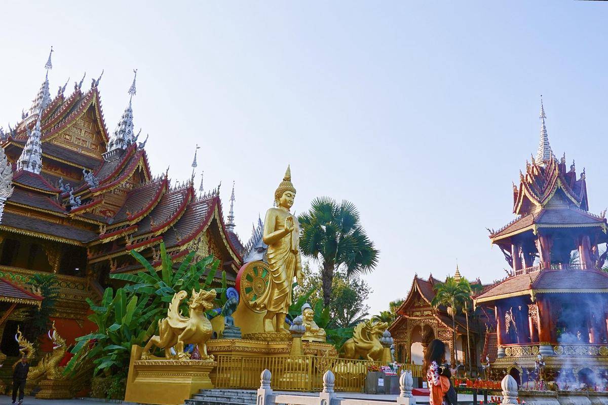 Kuil Xishuangbanna Zongfo, Yunnan (pixabay.com/eden_eva)