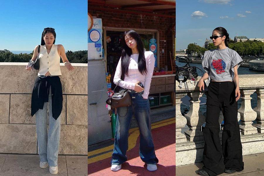 outfit streetwear ala Roh Yoon Seo
