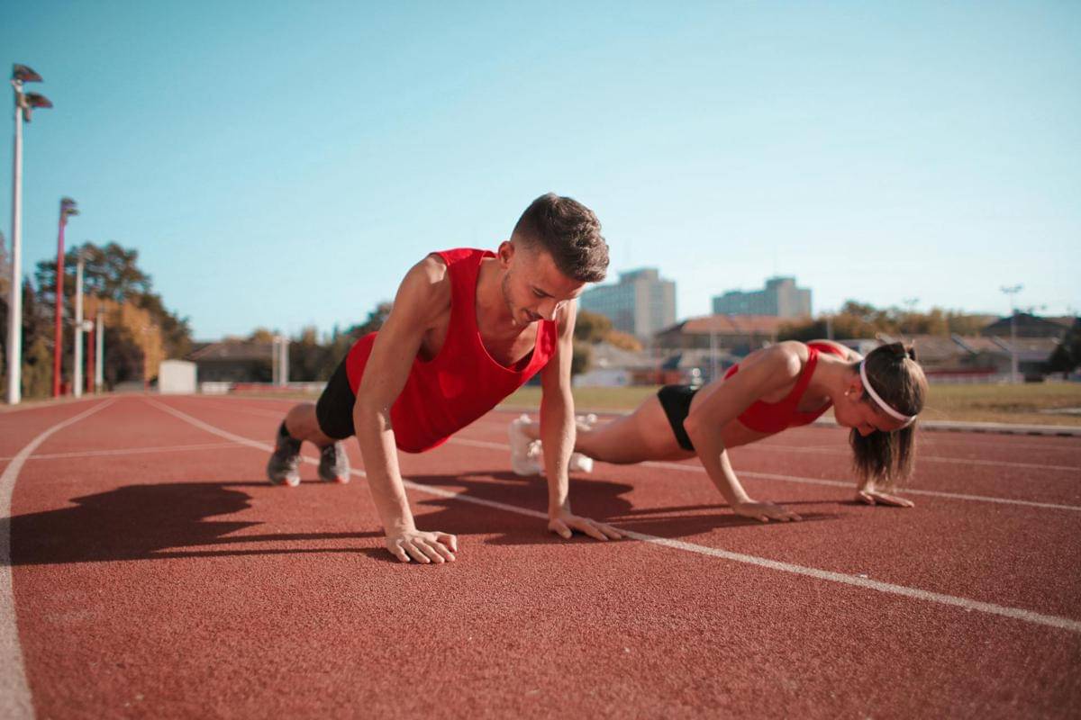 ilustrasi push-up