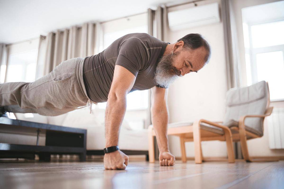 ilustrasi push-up 