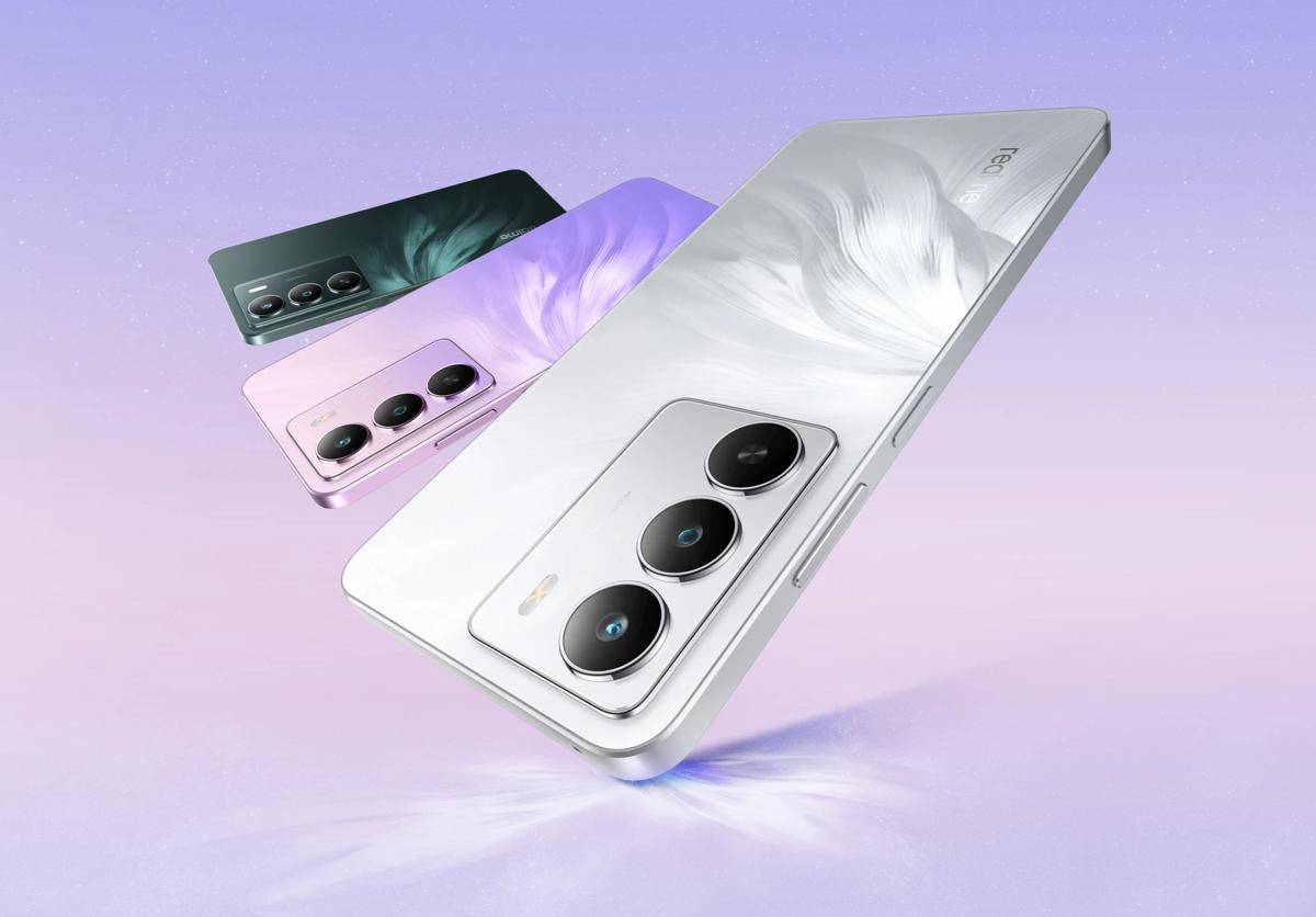 tampilan sisi belakang realme P3 Lite 5G 