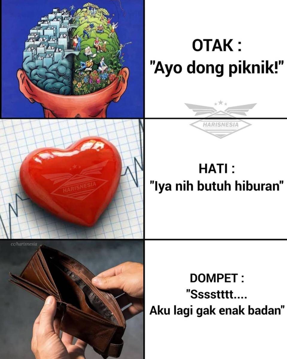 meme isi dompet