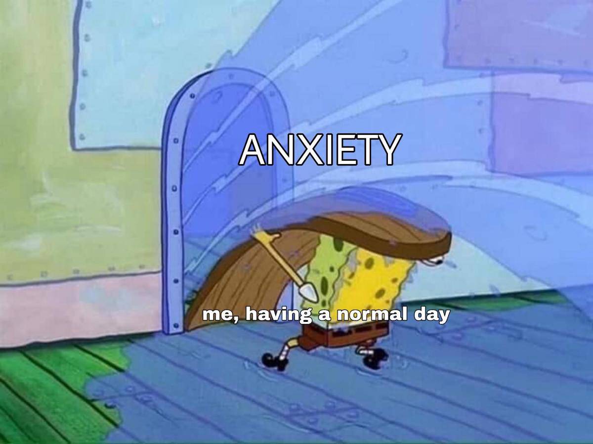 meme SpongeBob tentang kecemasan (reddit.com/user/gonzalofuster)