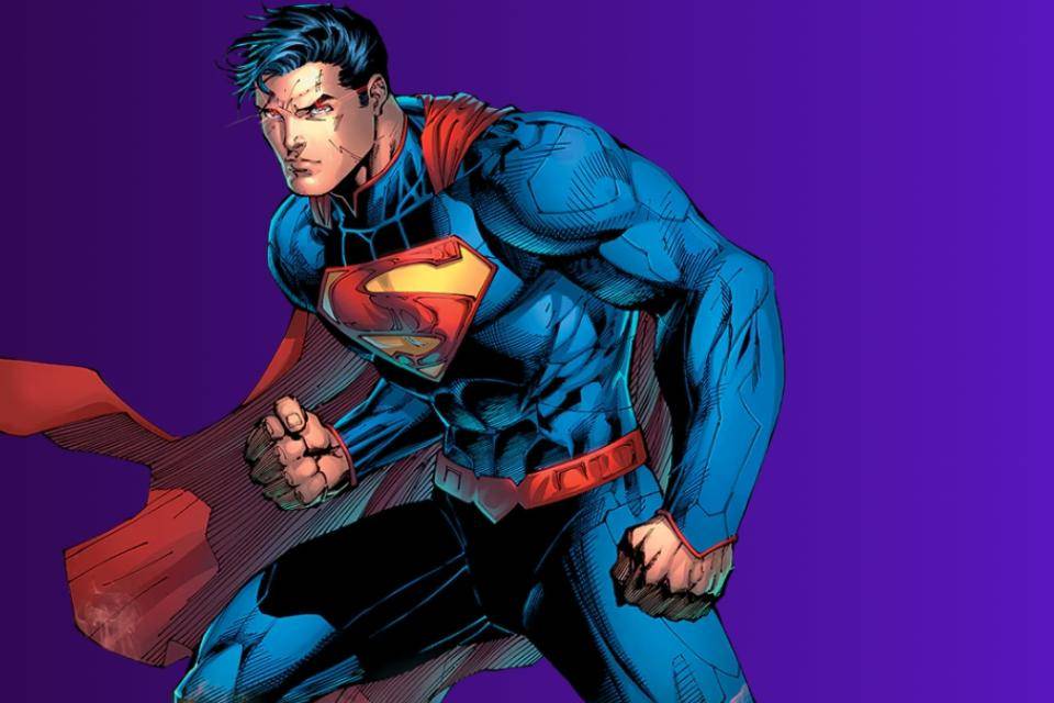 ilustrasi karakter Superman