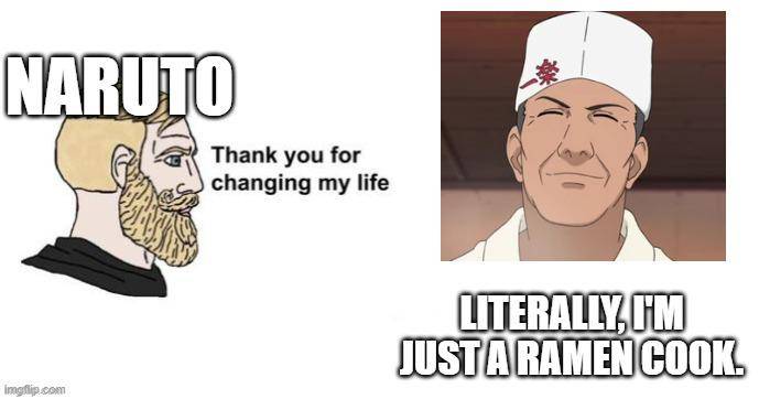 meme Teuchi dari anime Naruto