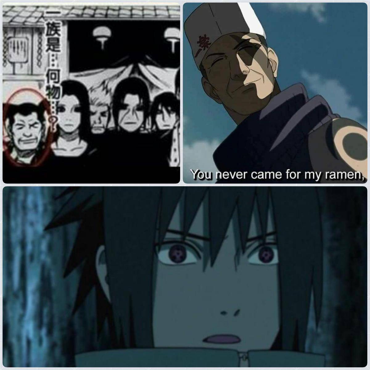 meme Teuchi dari anime Naruto