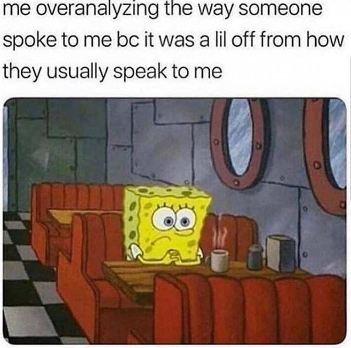 meme SpongeBob tentang kecemasan (reddit.com/r/BikiniBottomTwitter)