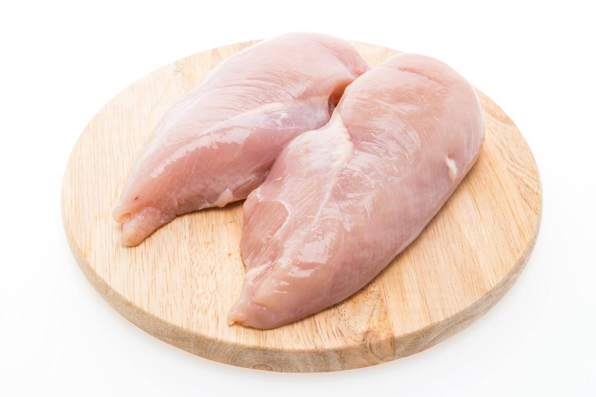 ilustrasi daging dada ayam 