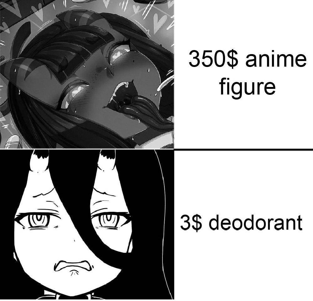 meme anime tentang deodoran