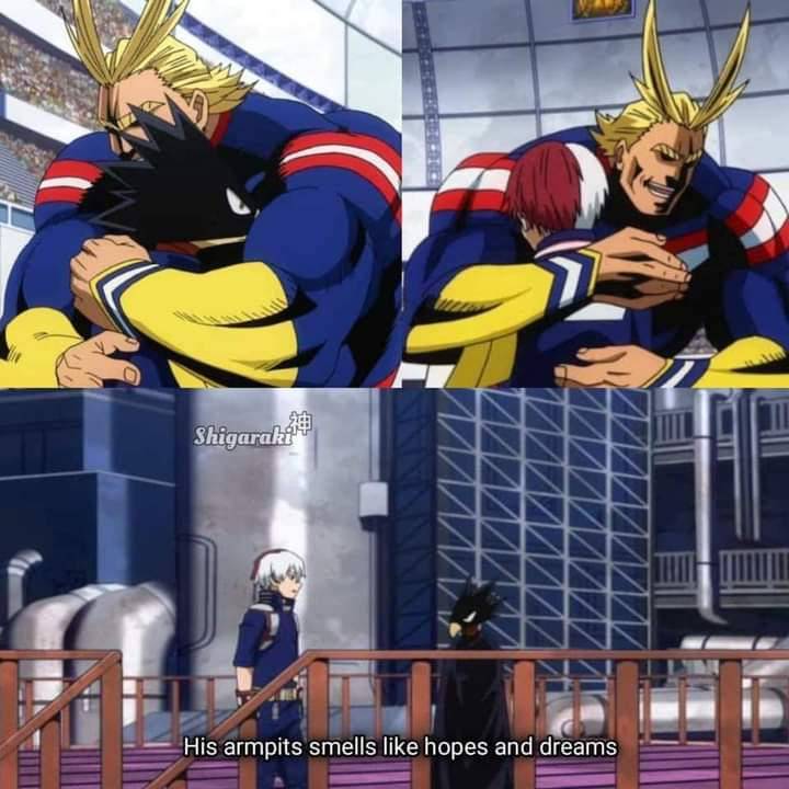 meme anime tentang deodoran