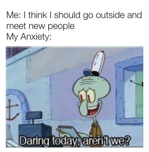 meme SpongeBob tentang kecemasan (reddit.com/user/Alicecrylily)