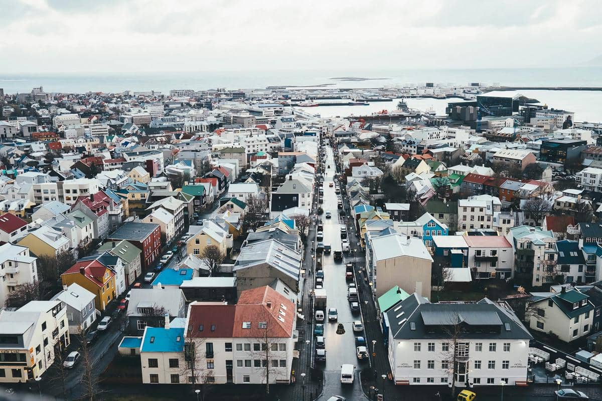 potret Kota Reykjavik, Islandia (unsplash.com/Annie Spratt)