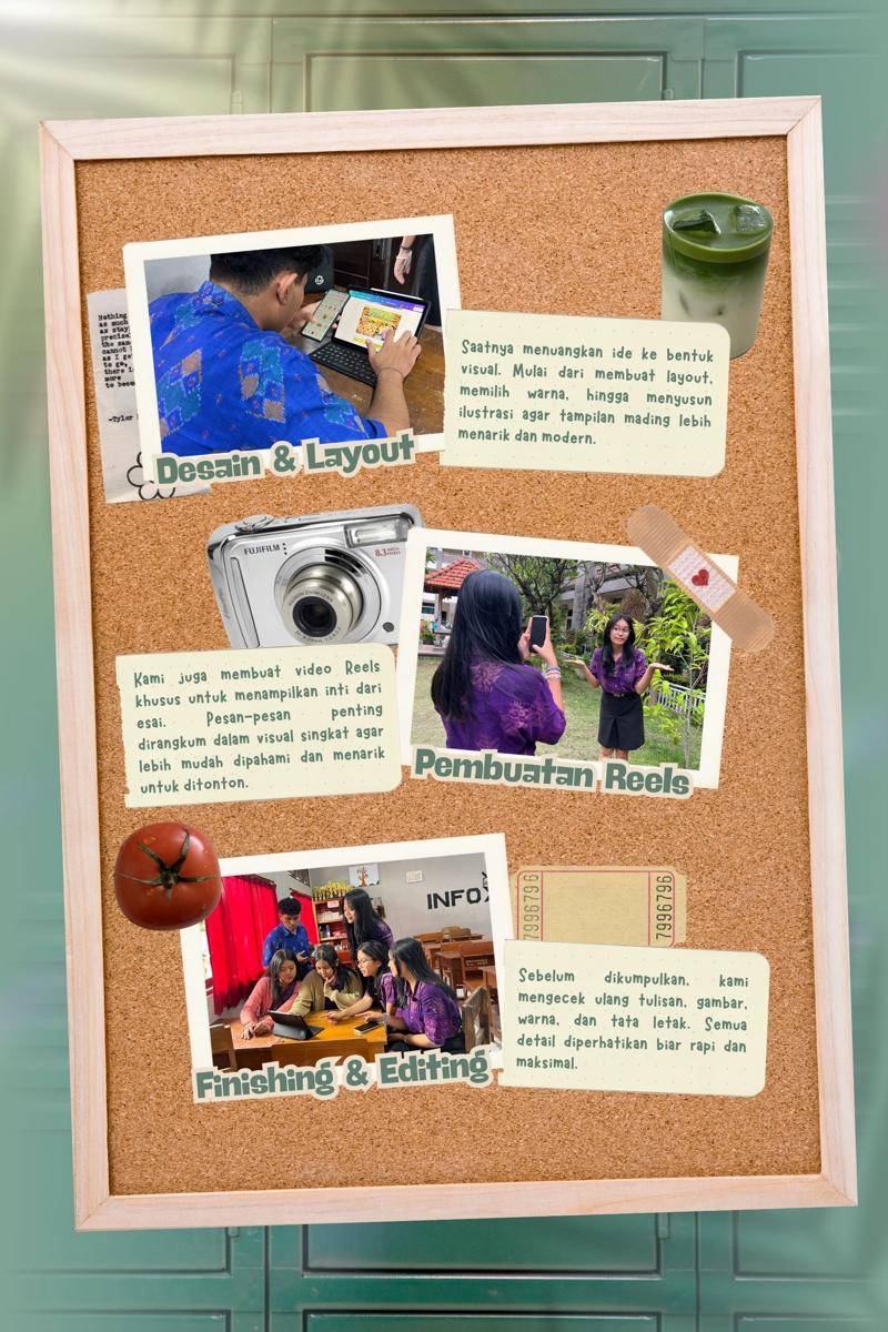 Mading Tim Cihuy SMAN 4 Denpasar