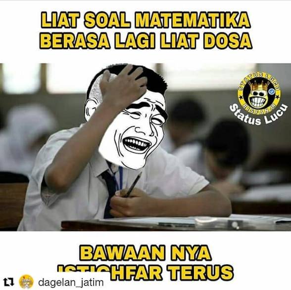 meme ruwetnya matematika