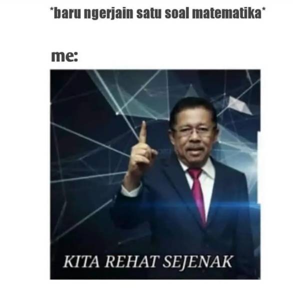 meme ruwetnya matematika