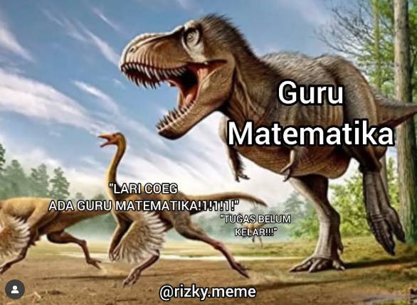 meme ruwetnya matematika