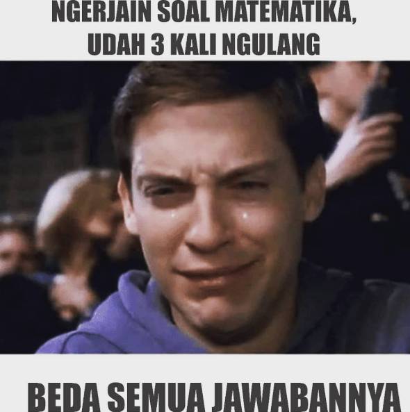 meme ruwetnya matematika
