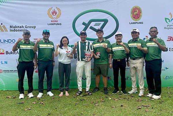 Para juara di ajang PGI Golf Lampung Open 2025. (IDN Times/istimewa)