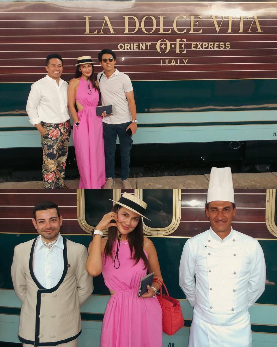 potret Luna Maya dan Maxime Bouttier naik kereta mewah